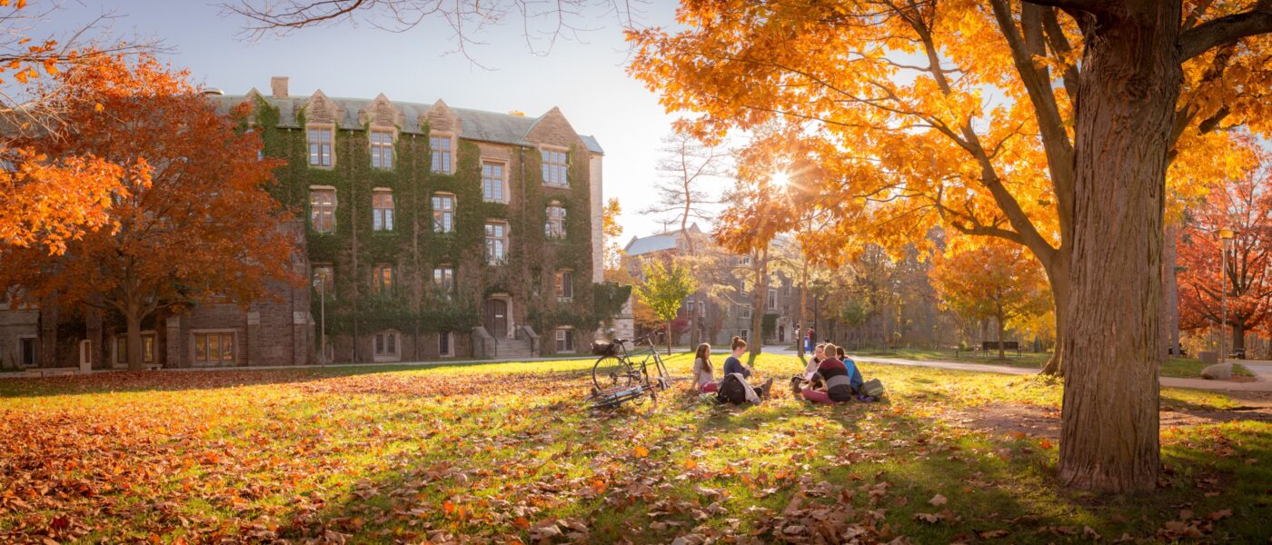 McMaster Campus in autumn