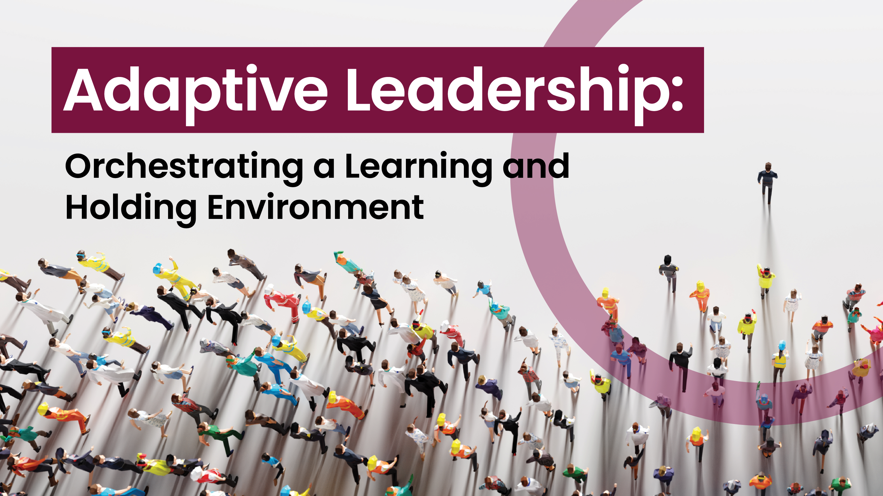 Adaptive Leadership: Orchestrating a Learning and Holding Environment